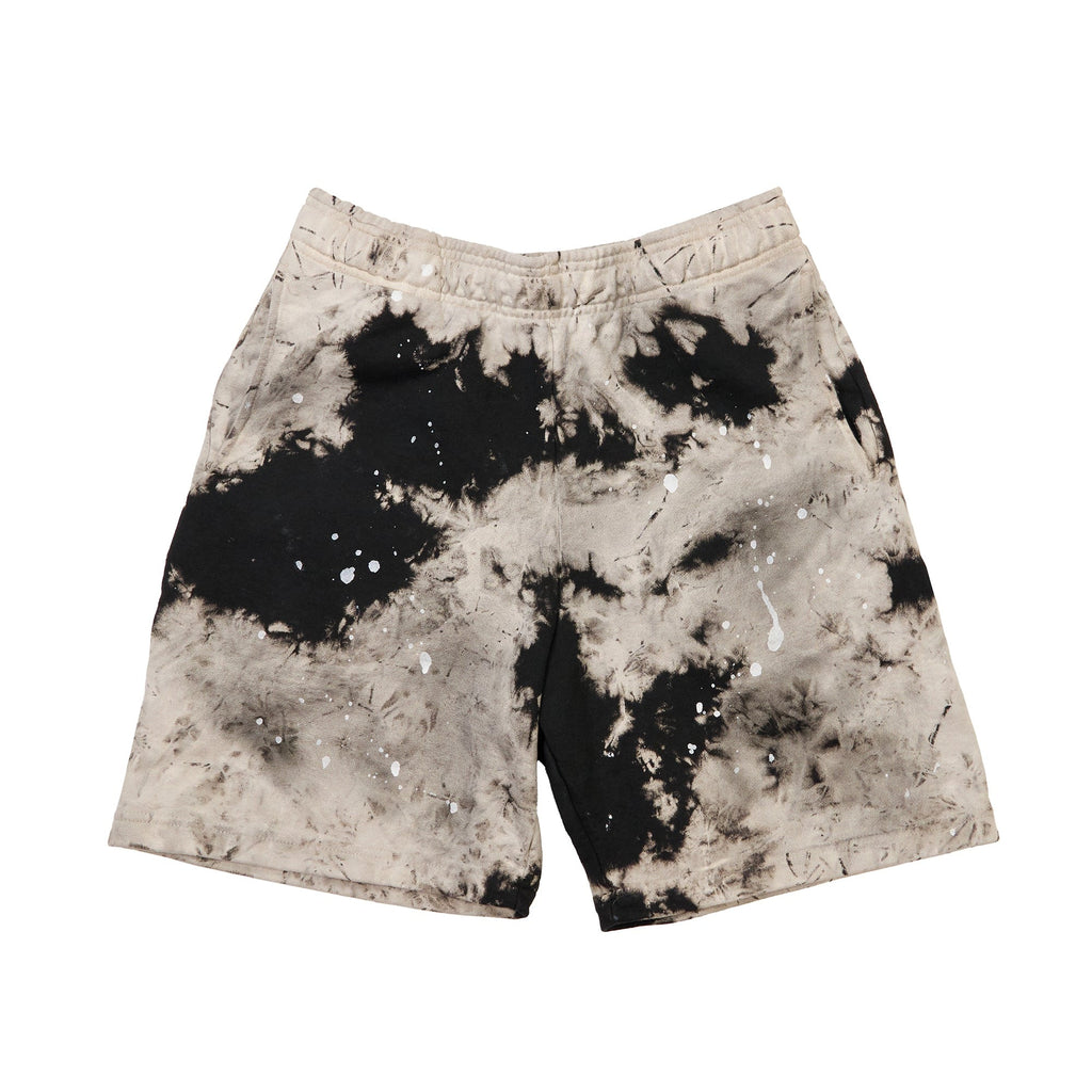 Black Marble Wash Shorts