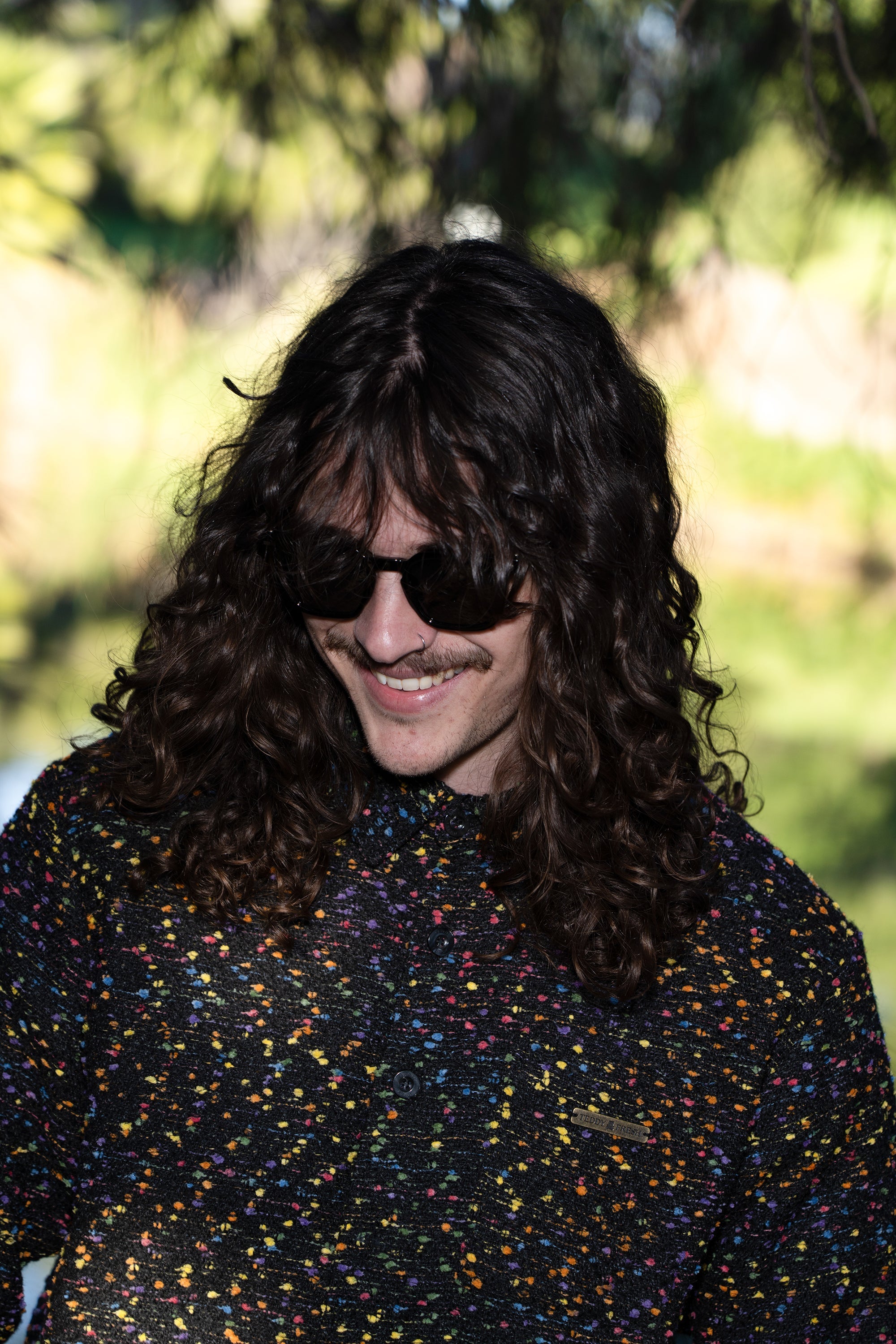 Rainbow Speckle Shacket