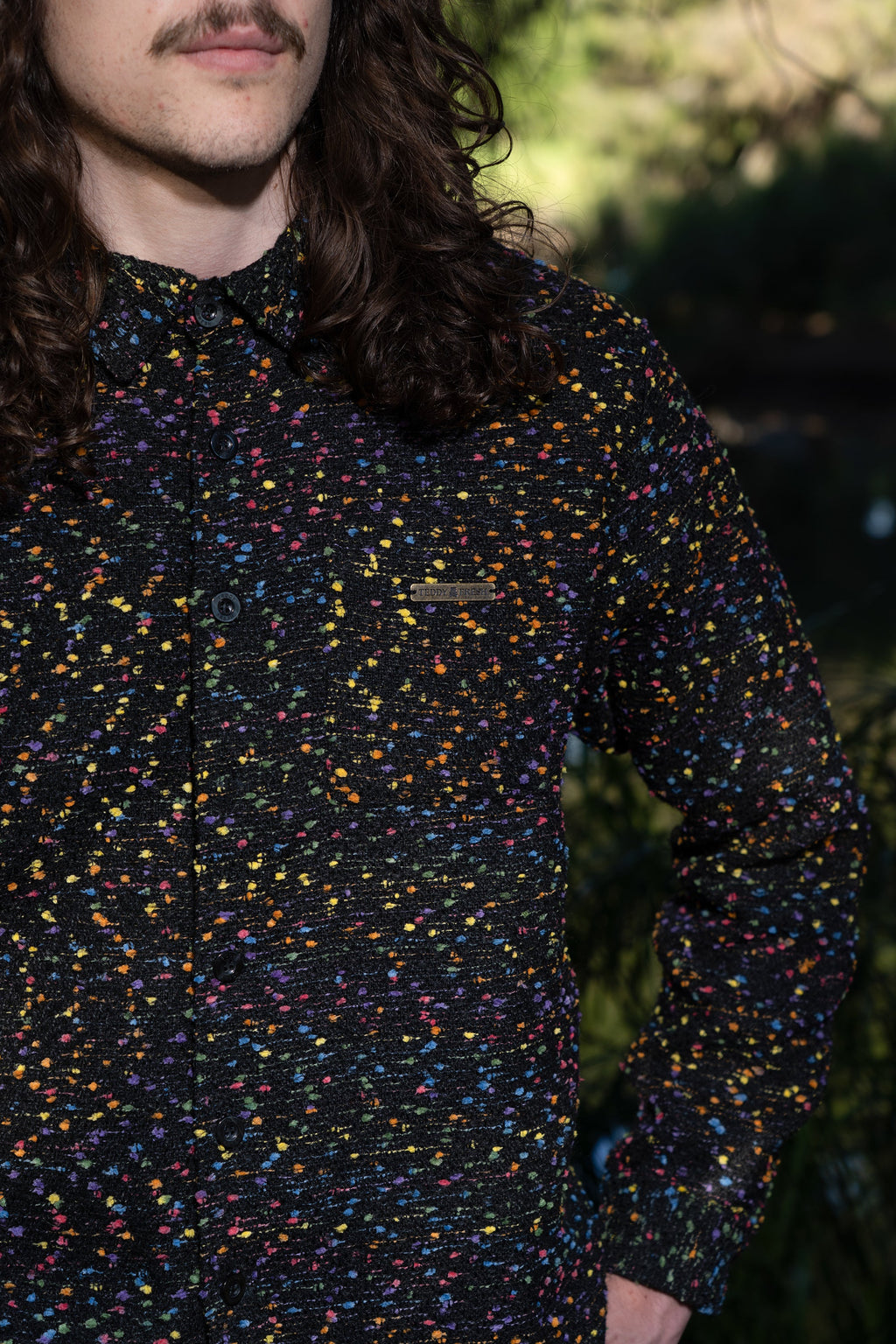 Rainbow Speckle Shacket