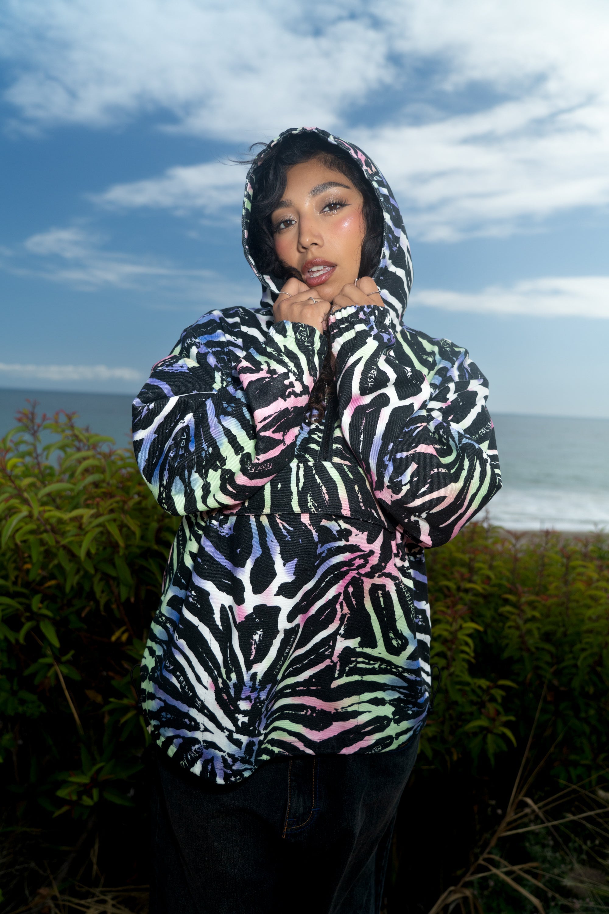 Technicolor Tie Dye Jacket