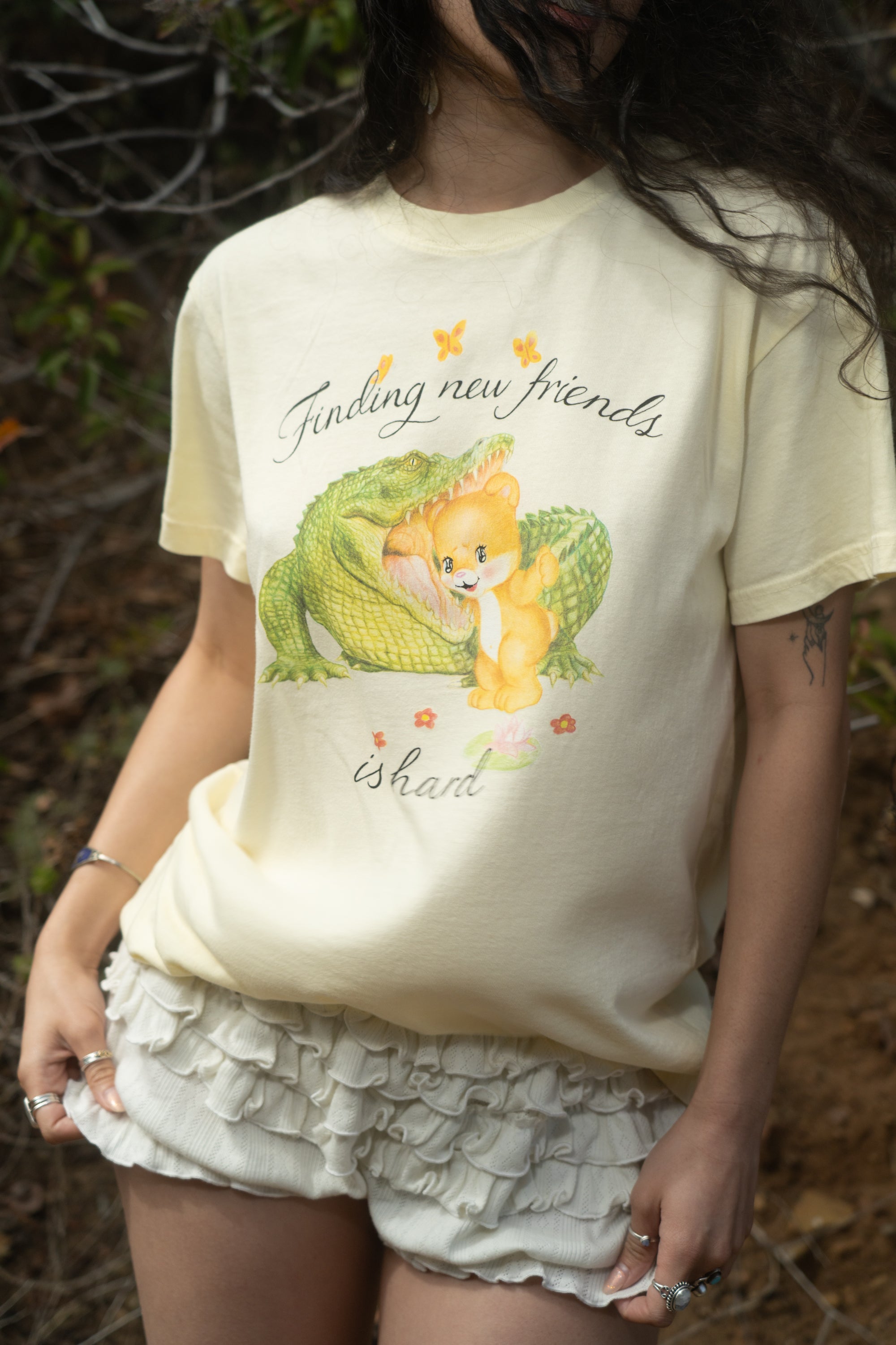No New Friends Tee