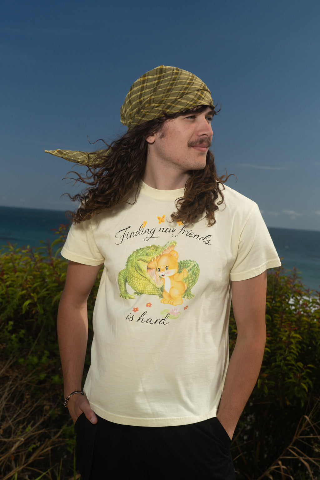 No New Friends Tee