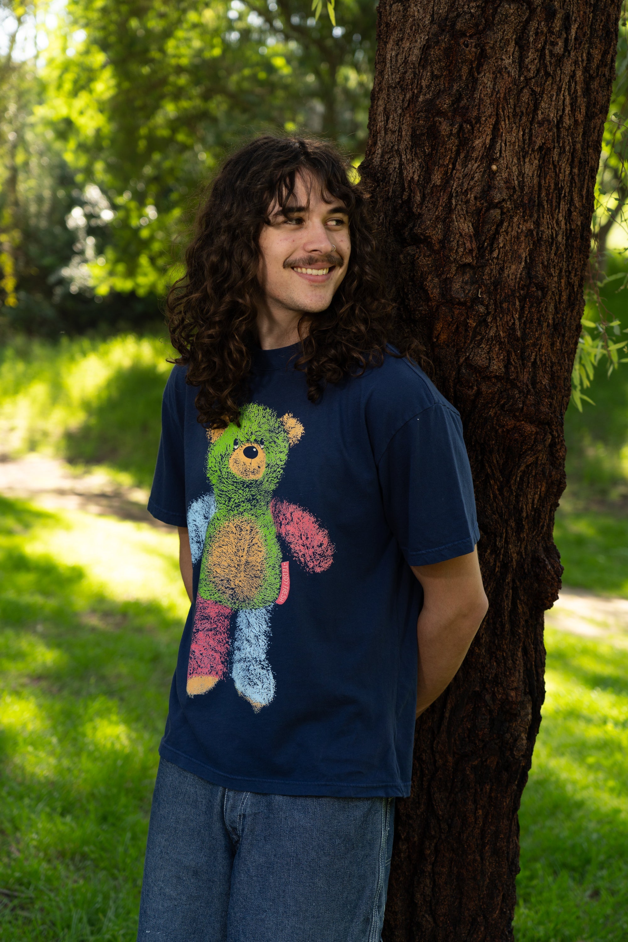 Plush Bear Press Print Rhys Brown Tee